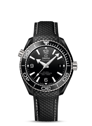 Omega Seamaster Planet Ocean 600M Co-Axial 39.5 Master Chronometer Deep Black / Black / Strap